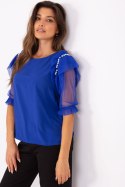Bluzka Model LK-BZ-506682.26P Cobalt - Lakerta