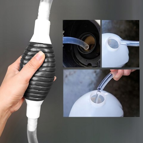 Pompa ręczna samochodowa do paliwa oleju płynów z wężem 2 m 26 l/h Pompa ręczna samochodowa do paliwa oleju płynów z wężem 2 m 26 l/h