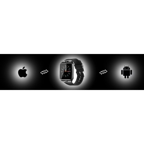 Smartwatch zegarek multifunkcyjny na kartę SIM aparat połączenia BT microSD Smartwatch zegarek multifunkcyjny na kartę SIM aparat połączenia BT microSD