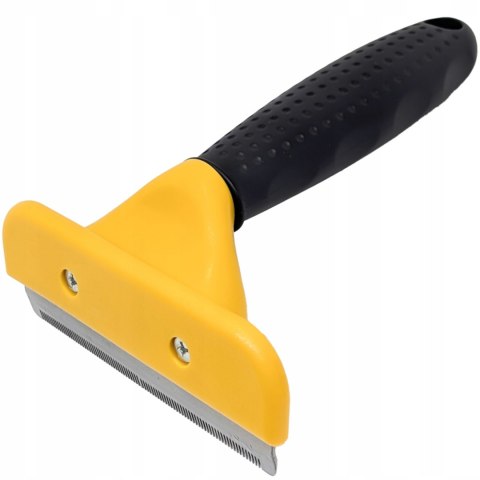 Szczotka zgrzebło trymer do usuwania sierści zwierząt psa kota 10 cm Szczotka zgrzebło trymer do usuwania sierści zwierząt psa kota 10 cm