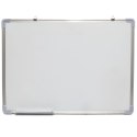 Tablica suchościeralna magnetyczna z akcesoriami biała 60 x 45 cm - zestaw