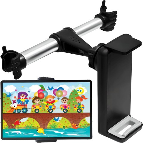 Uchwyt samochodowy do telefonu tabletu montowany na zagłówek 4.7-11.5'' Uchwyt samochodowy do telefonu tabletu montowany na zagłówek 4.7-11.5''