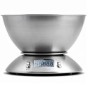 Waga elektroniczna kuchenna z miską termometrem STAL 1.8 l 1-5000 g / 1 g