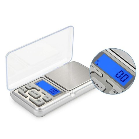 Waga jubilerska przenośna na baterie LCD 200g / 0.01 g Waga jubilerska przenośna na baterie LCD 200g / 0.01 g