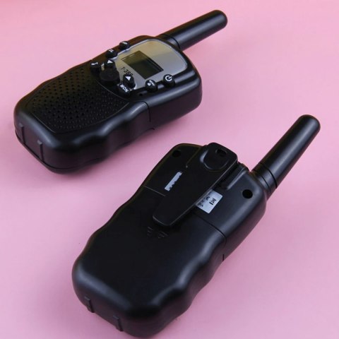 Walkie talkie krótkofalówka 8 PMR z latarką do 3 km - zestaw 2 szt. Walkie talkie krótkofalówka 8 PMR z latarką do 3 km - zestaw 2 szt.