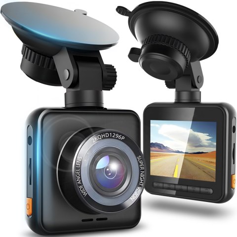 Wideorejestrator kamera samochodowa z modułem GPS 2K WiFi 2'' TFT LCD Wideorejestrator kamera samochodowa z modułem GPS 2K WiFi 2'' TFT LCD