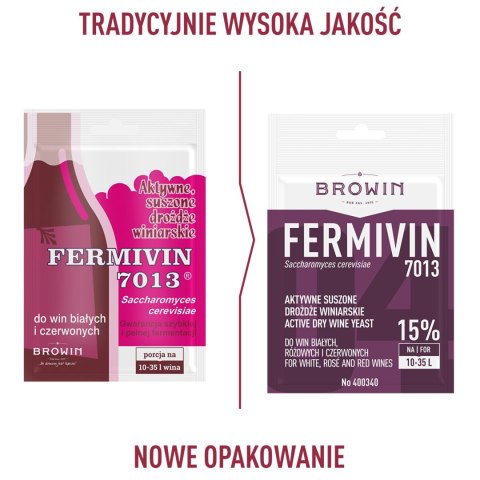 Drożdże winiarskie 7g FERMIVIN-DRVIN Drożdże winiarskie 7g FERMIVIN-DRVIN