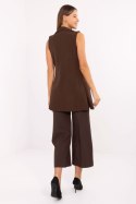 Kamizelka Model IT-KZ-FL5069.84 Brown - Rue Paris