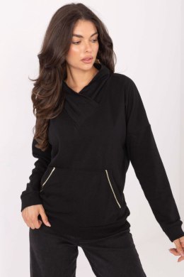 Bluza Damska Model RV-BL-A874.01P Black - Rue Paris