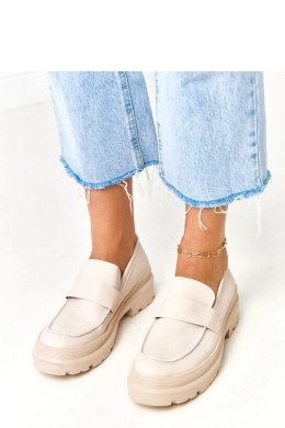 Mokasyny Model Seraphin MP405 Beige - Solea