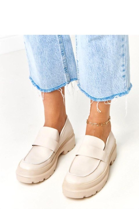 Mokasyny Model Seraphin MP405 Beige - Solea