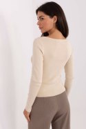Sweter Damski Model PM-SW-DF61034.76 Light Beige - Factory Price