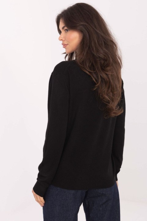 Sweter Damski Model PM-SW-SY5511.78 Black - Factory Price Sweter Damski Model PM-SW-SY5511.78 Black - Factory Price