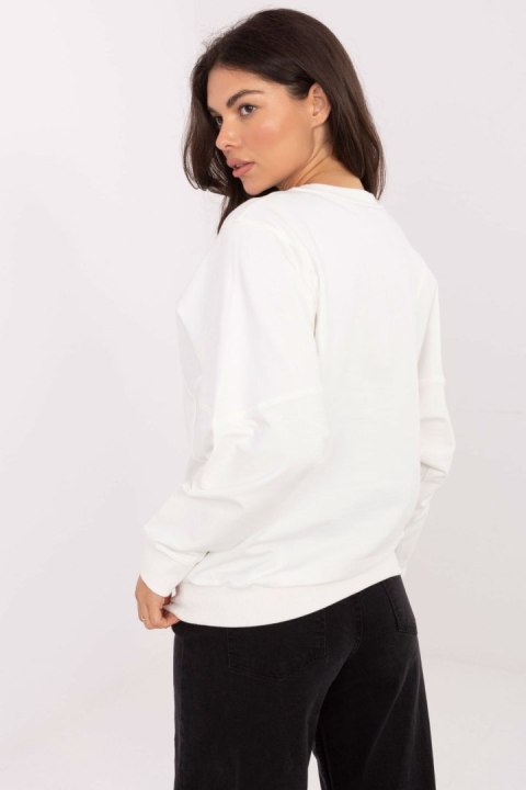 Bluza Damska Model RV-BL-A877.19P Ecru - Rue Paris Bluza Damska Model RV-BL-A877.19P Ecru - Rue Paris