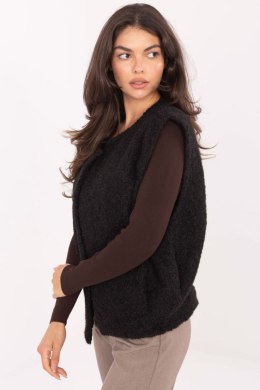 Kamizelka Model IT-KZ-FL9622.29P Black - Rue Paris