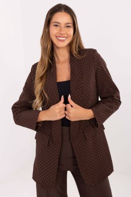 Marynarka Model IT-MA-18657.88 Brown - Rue Paris