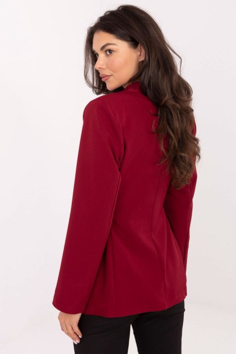 Marynarka Model MI-MA-A5162.21 Bordo - Italy Moda Marynarka Model MI-MA-A5162.21 Bordo - Italy Moda