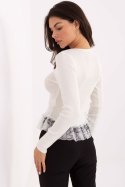 Sweter Damski Model PM-SW-YIS1027.85 Ecru - Factory Price