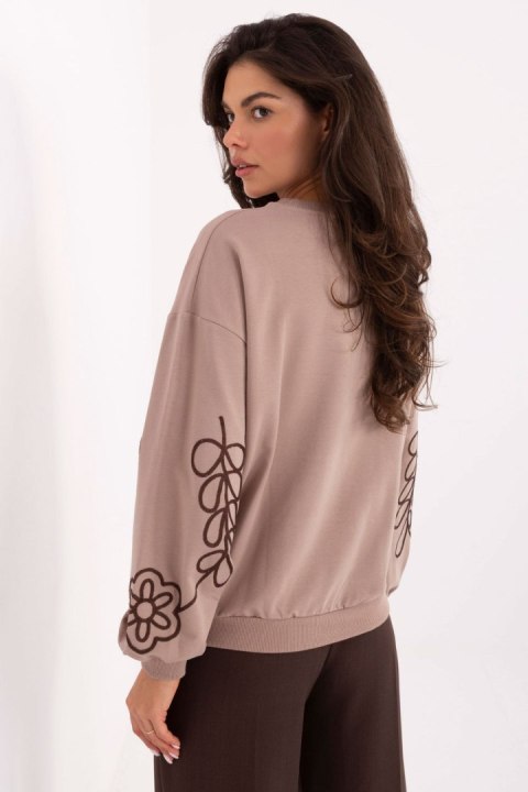 Bluza Damska Model RV-BZ-A175.02 Dark Beige - Relevance Bluza Damska Model RV-BZ-A175.02 Dark Beige - Relevance