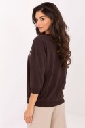 Bluzka Model RV-BZ-A891.21P Dark Brown - Relevance