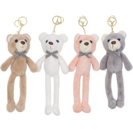 Brelok pluszowy miś z kokardką 23cm B-2551