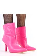 Botki Model Laursa 2I2A-AX2629-03 Pink - Solea