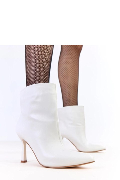 Botki Model Laursa 2I2A-AX2629-03 White - Solea Botki Model Laursa 2I2A-AX2629-03 White - Solea