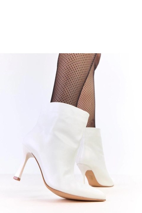 Botki Model Laursa 2I2A-AX2629-03 White - Solea Botki Model Laursa 2I2A-AX2629-03 White - Solea