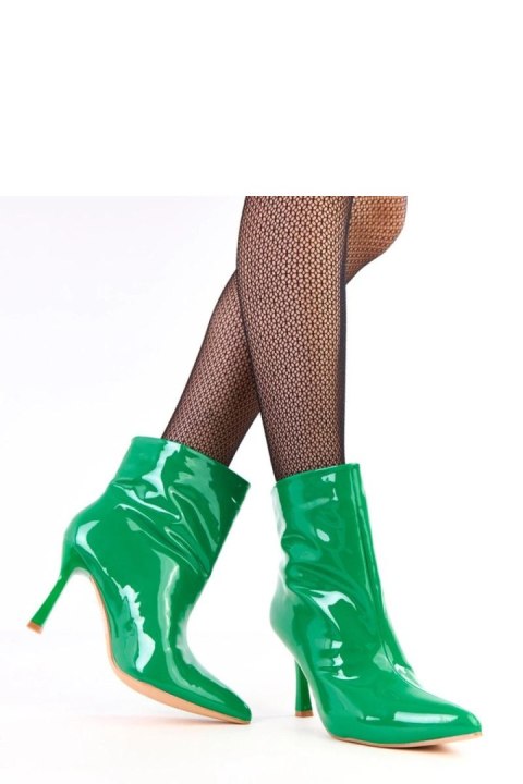 Botki Model Marsena 2I2A-AX2629-01 Green - Solea Botki Model Marsena 2I2A-AX2629-01 Green - Solea