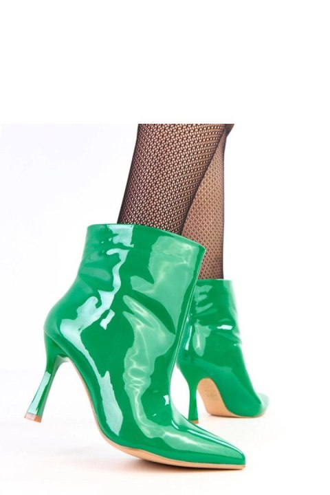 Botki Model Marsena 2I2A-AX2629-01 Green - Solea Botki Model Marsena 2I2A-AX2629-01 Green - Solea