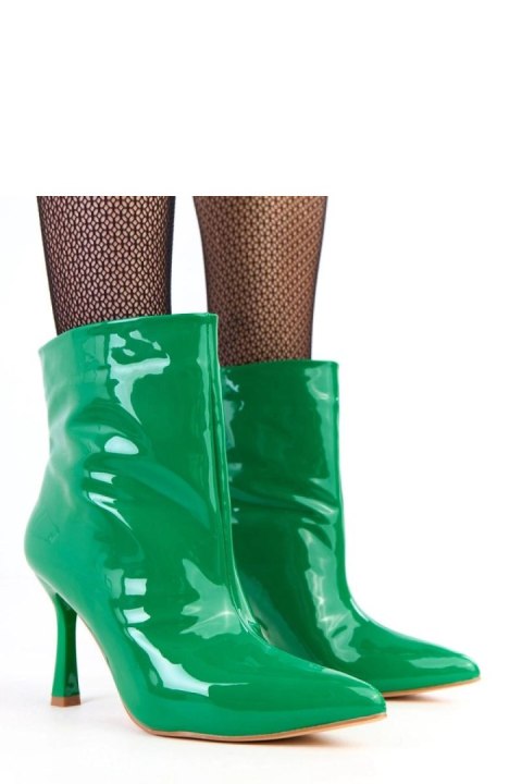 Botki Model Marsena 2I2A-AX2629-01 Green - Solea Botki Model Marsena 2I2A-AX2629-01 Green - Solea