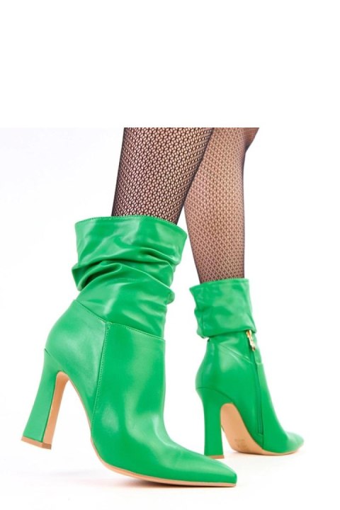 Botki Model Mirhad 2I2A-AX0398-02 Green - Solea Botki Model Mirhad 2I2A-AX0398-02 Green - Solea