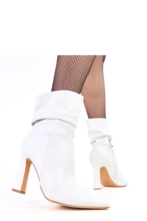 Botki Model Mirhad 2I2A-AX0398-02 White - Solea Botki Model Mirhad 2I2A-AX0398-02 White - Solea