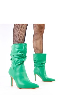 Botki Model Sairabi 2G2A-AX2758-17 Green - Solea