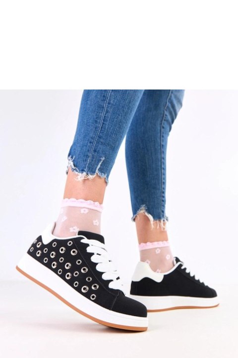 Buty Sportowe Model Adelis A-129 Black - Solea Buty Sportowe Model Adelis A-129 Black - Solea