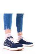 Buty Sportowe Model Adelis A-129 Navy - Solea