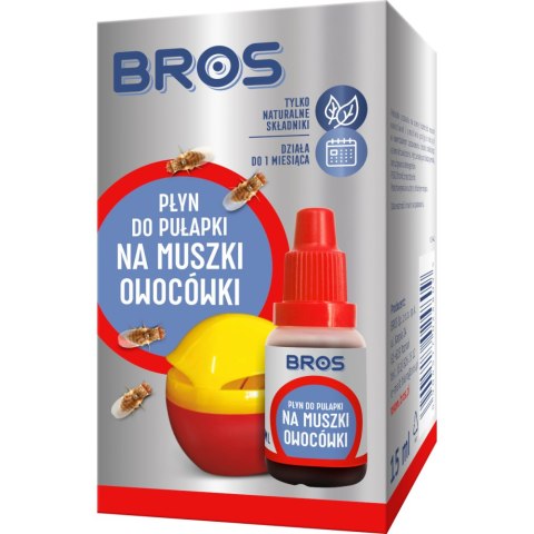 Płyn do pułapki na muszki owocówki BROS 15ml