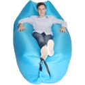 Dmuchany leżak materac na powietrze lazy bag do 200 kg