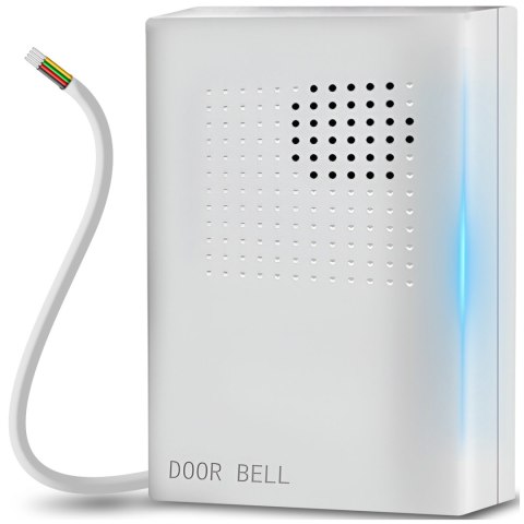 Dzwonek przewodowy do drzwi 1 dźwięk 100 db 12 V