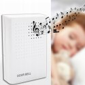Dzwonek przewodowy do drzwi 1 dźwięk 100 db 12 V