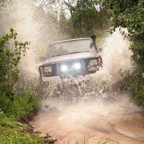 Halogen lampa OFF ROAD wodoodporna 38 LED 12/24 V 177 W