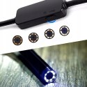 Kamera endoskopowa do telefonu 8 LED 4 końcówki Full HD Wi-Fi Android iOS
