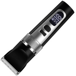Maszynka bezprzewodowa do strzyżenia psów zwierząt LCD 9 W 4 nasadki