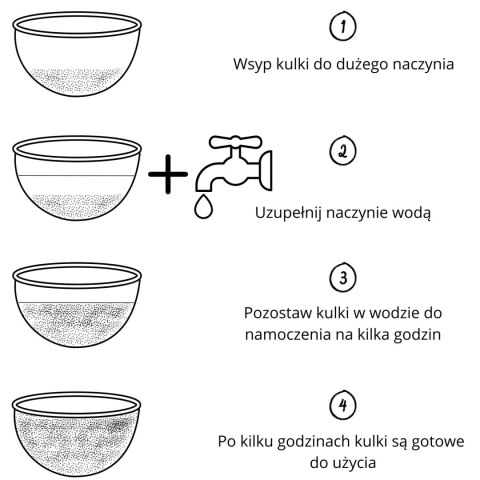 Kulki żelowe 7-8 mm K-20TZ