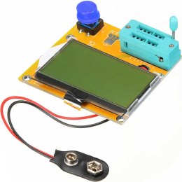 Miernik tester tranzystorów cewek kondensatorów diód RLC LCR-T4