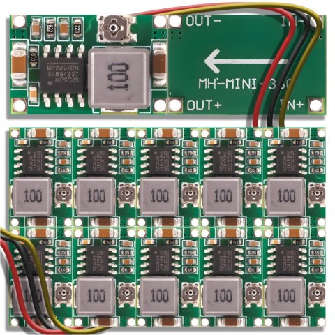 Mini przetwornica konwerter typu buck moduł MP2307DN DCDC STEP-DOWN - 10 szt.