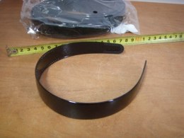 Opaska 12szt czarna szeroka A-9237