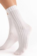 Skarpetki Model Basico 40 Den White - Fiore