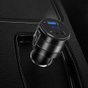 Transmiter samochodowy FM MP3 Bluetooth z ładowarką USB LCD