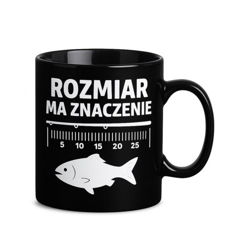 Gigantyczny Kubek dla Wędkarza - Rozmiar ma znaczenie - Prezent dla Faceta Gigantyczny Kubek dla Wędkarza - Rozmiar ma znaczenie - Prezent dla Faceta